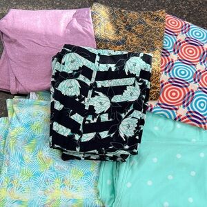 Lularoe leggings lot OS